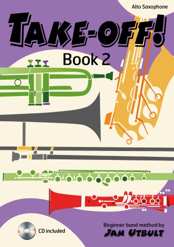 TAKE-OFF! Book 2 + CD Alto Saxophone
