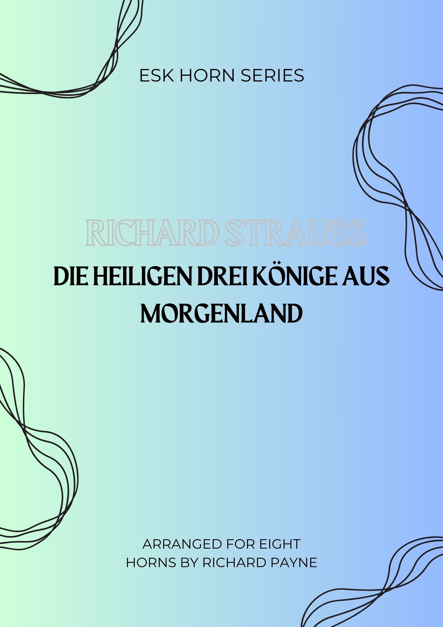 DIE HEILIGEN DREI KONIGE AUS MORGENLAND (score & parts)