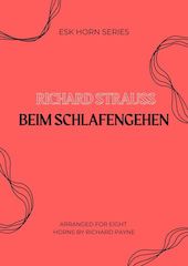 BEIM SCHLAFENGEHEN (score & parts)