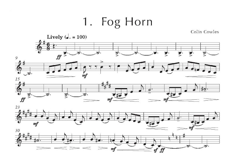 SOUND YOUR HORN :: Printed Music